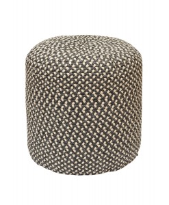 Puff Poli Grey/Beige