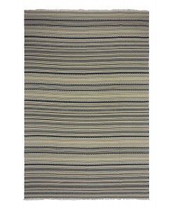 Tapete Kilim Duala Off White/Dark Blue