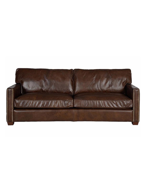 SOFA VISCOUNT WILLIAM 3 SEATER CIGAR - 2,15 X 1,03 X 0,72