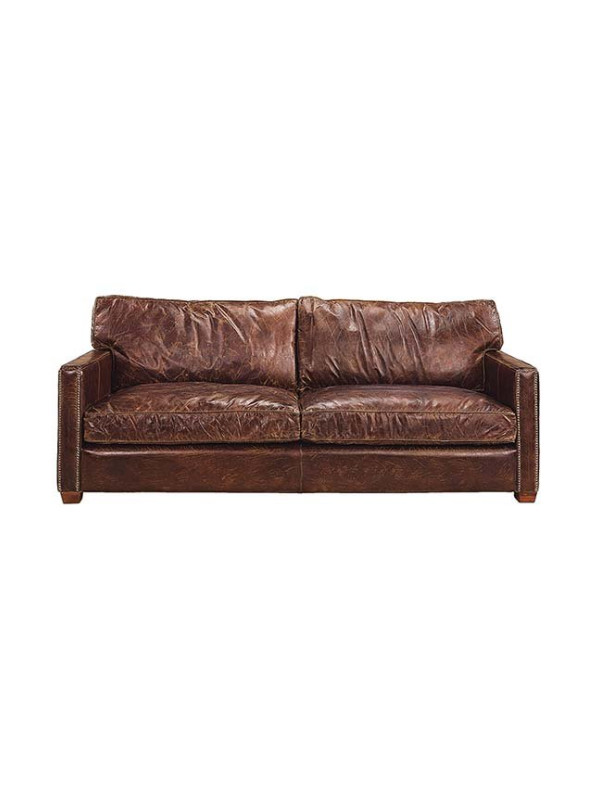 SOFA VISCOUNT WILLIAM 2 SEATER CIGAR - 1,00 X 1,82 X 0,89
