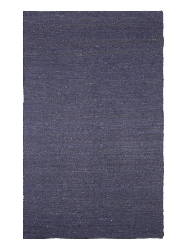 KILIM JUTA PLAIN DARK BLUE