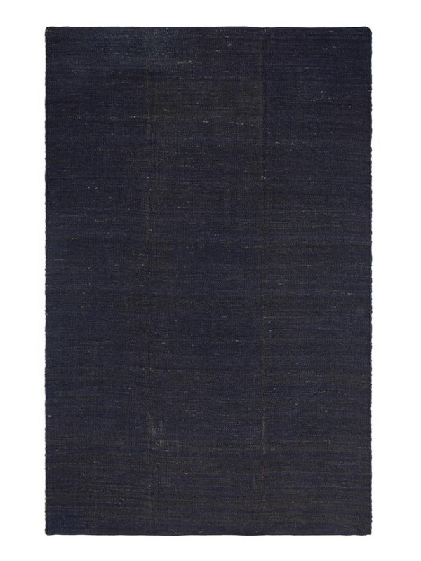 KILIM JUTA PLAIN DARK BLUE