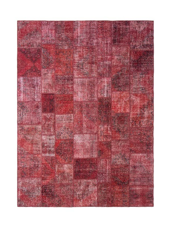 PATCHWORK RED