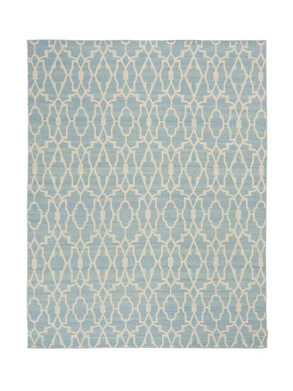KILIM FREEDOM MOROCCAN 12 ACQUA/OFF WHITE