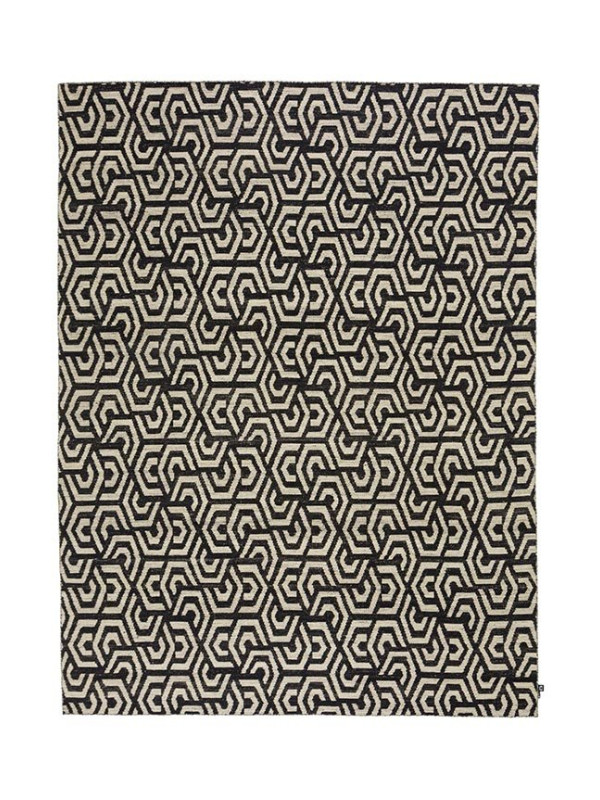 KILIM FREEDOM DAHLIA 1 BLACK/OFF WHITE