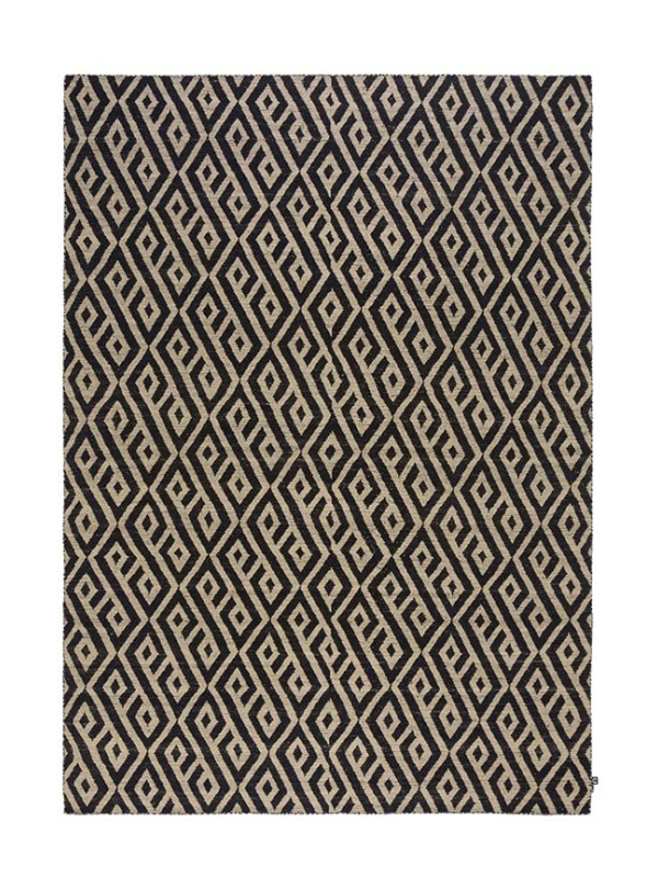 KILIM FREEDOM MOROCCAN 13 BLACK/CREAM