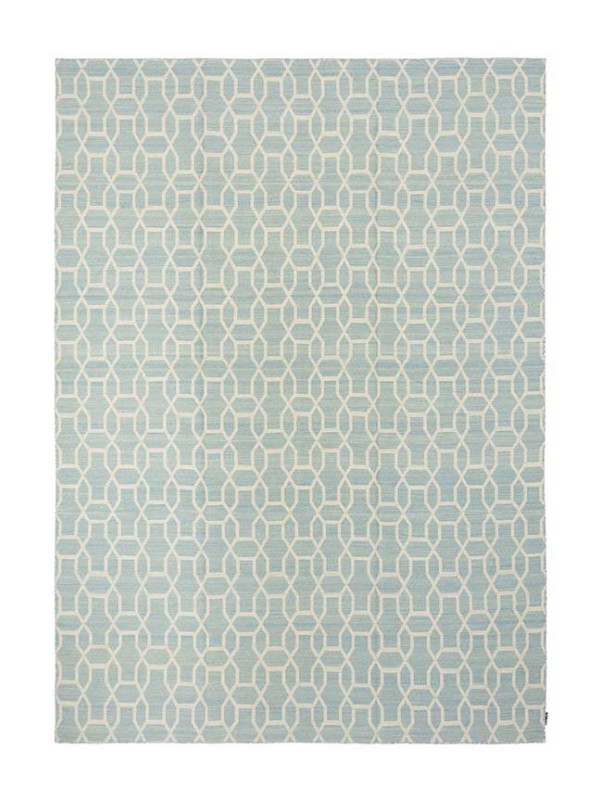 KILIM FREEDOM MOROCCAN 1 ACQUA/OFF WHITE