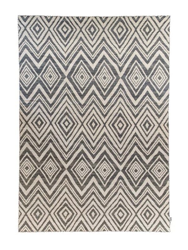 KILIM FREEDOM ETNICO 1 IVORY/PETROLEO