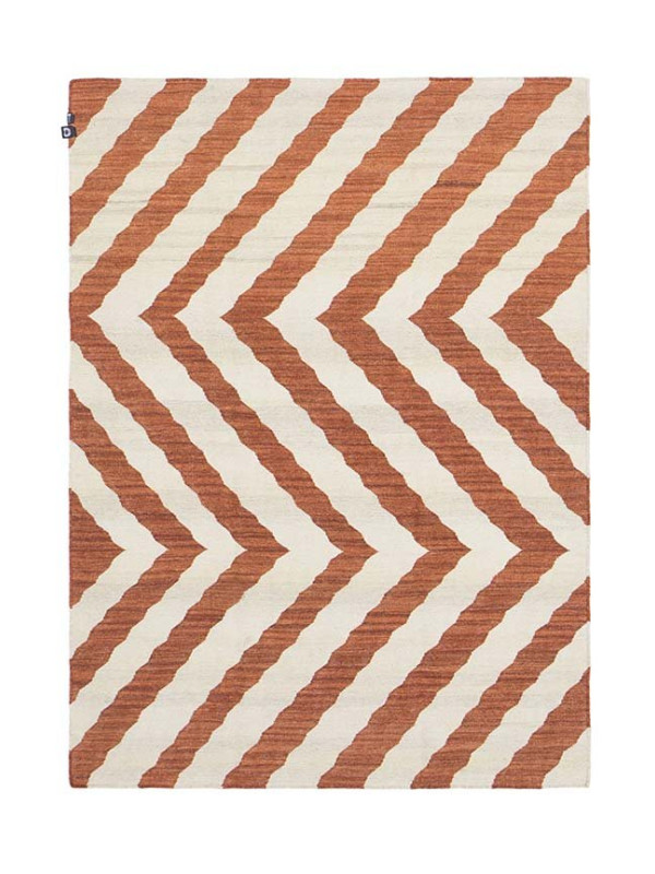 KILIM ZEBRA RUST