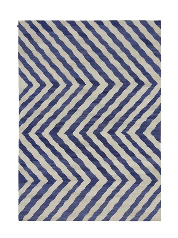 KILIM ZEBRA INDIGO