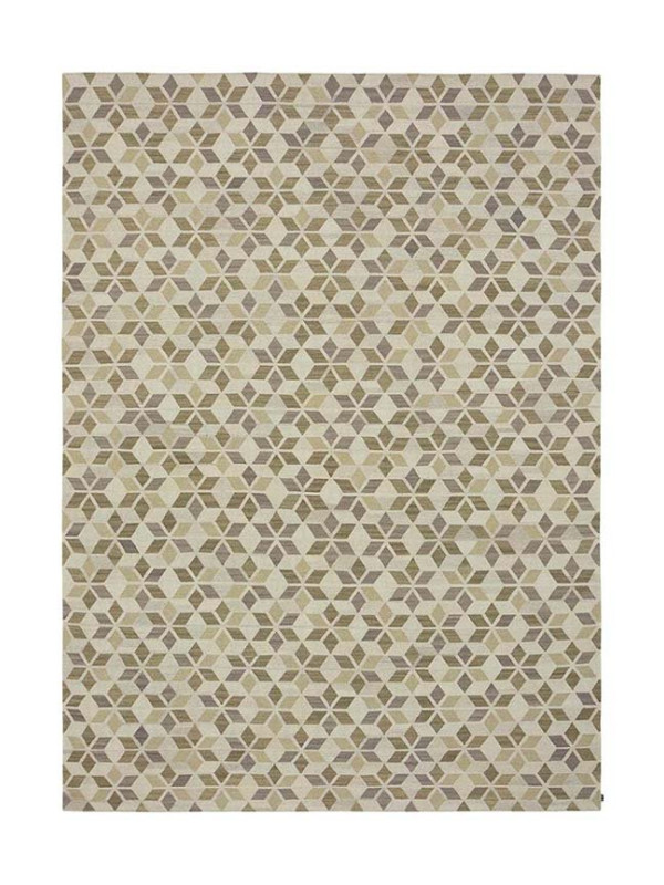 KILIM CALEIDOSCOPIO OFF WHITE/MIX BEIGE