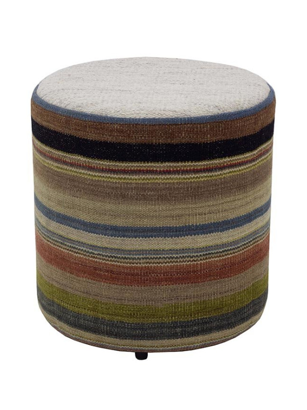 PUFF FORRADO KILIM MAGREB® 9 MULTI 2 - 45X40X40