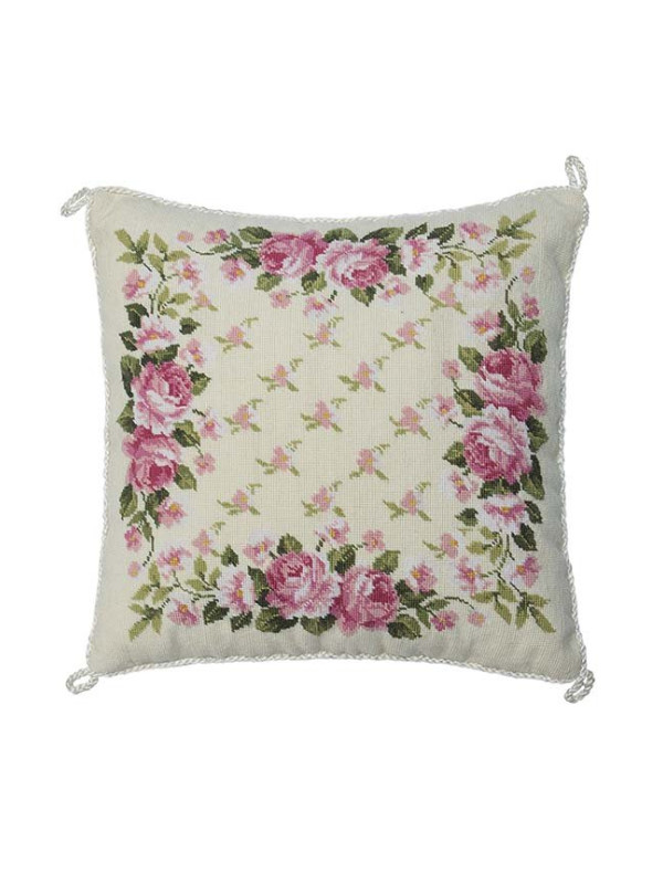 ALMOFADA NEEDLE POINT YS090 - 35 X 35