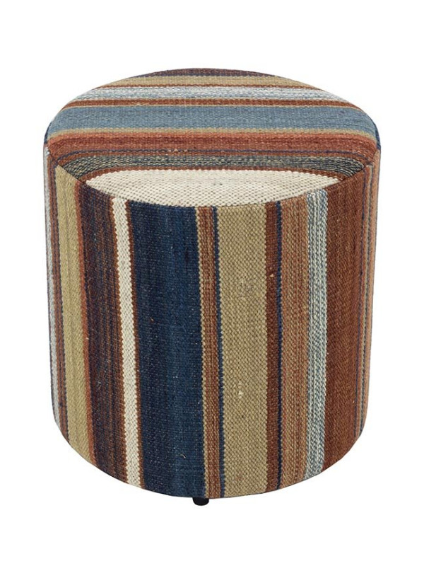 PUFF FORRADO KILIM MAGREB® 8 MULTI 5 - 45X40X40