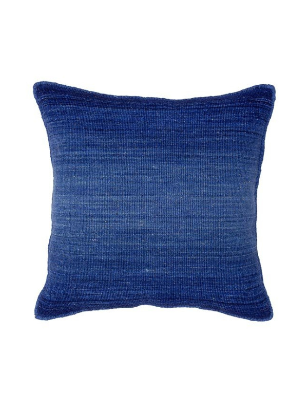 ALMOFADA KILIM FIELDS DEGRADE DARK BLUE - 50X50