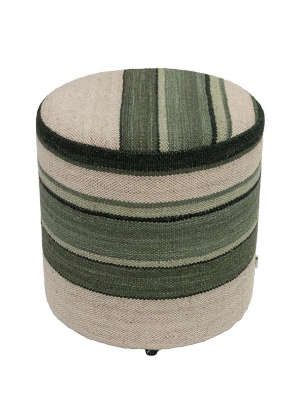 PUFF FORRADO KILIM MAGREB® 30 MULTI 6 - 45X40X40
