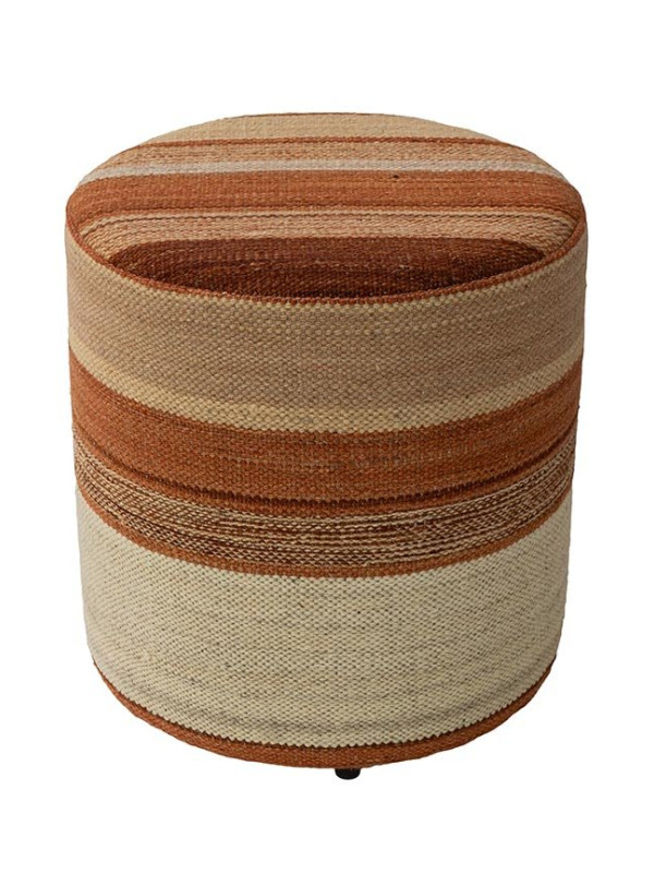 PUFF FORRADO KILIM MAGREB® 28 MULTI 6 - 45X40X40