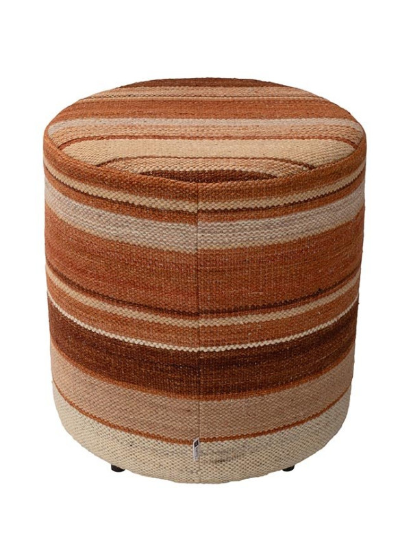 PUFF FORRADO KILIM MAGREB® 28 MULTI 8 - 45X40X40