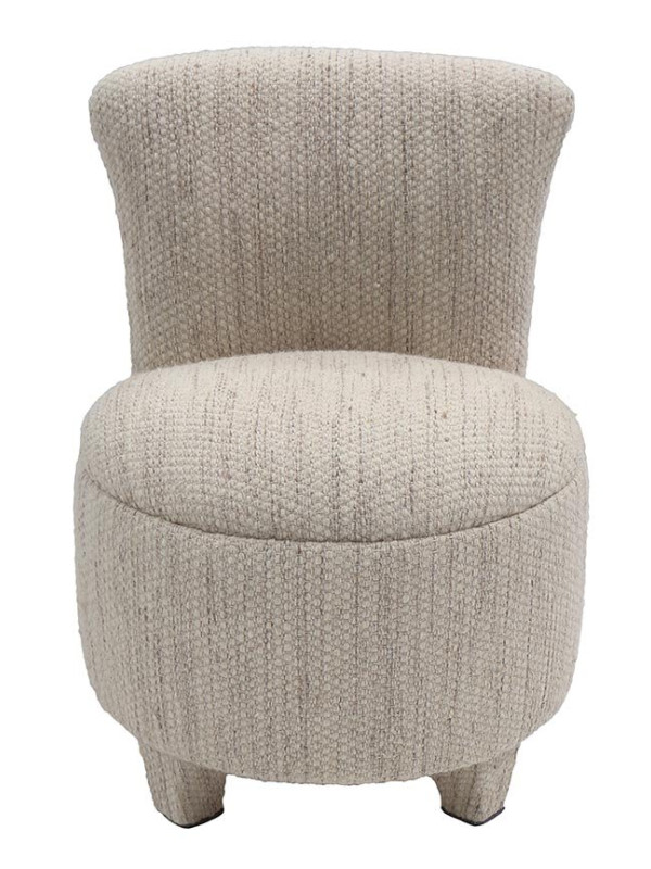 POLTRONINHA DHURIE DALI FINE MIX OFF WHITE - 70 X 46 X 55