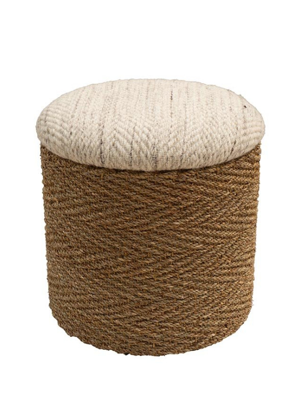 PUFF FORRADO SEAGRASS WEED - 45X40X40