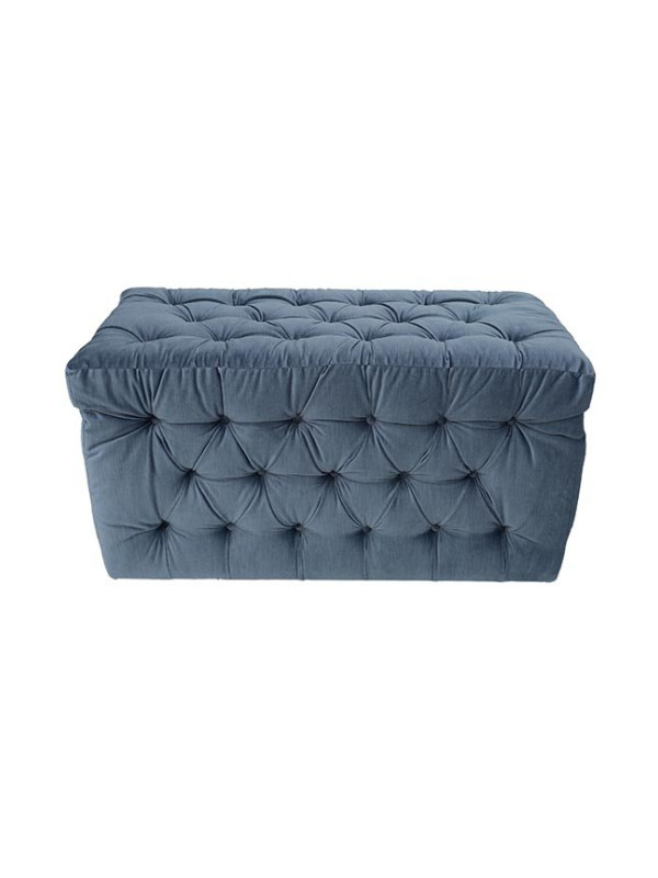 PUFF CAPTONADO JEANS 42 - 1,04 X 55 X 54