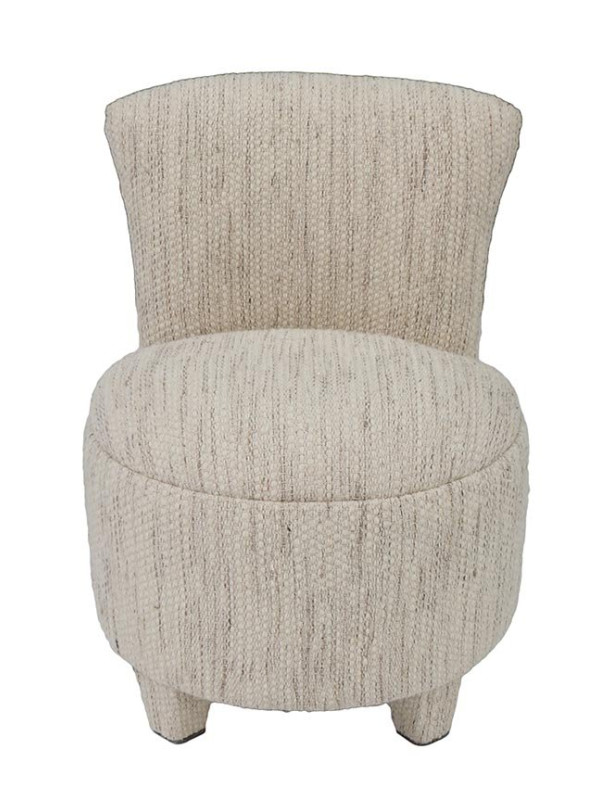 POLTRONINHA DHURIE DALI FINE MIX OFF WHITE - 70 X 46 X 55