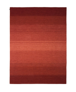 Tapete Kilim Fields Degrade Dark Red