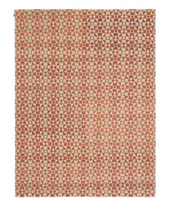 Tapete Kilim Moroccan 4 White/Rust